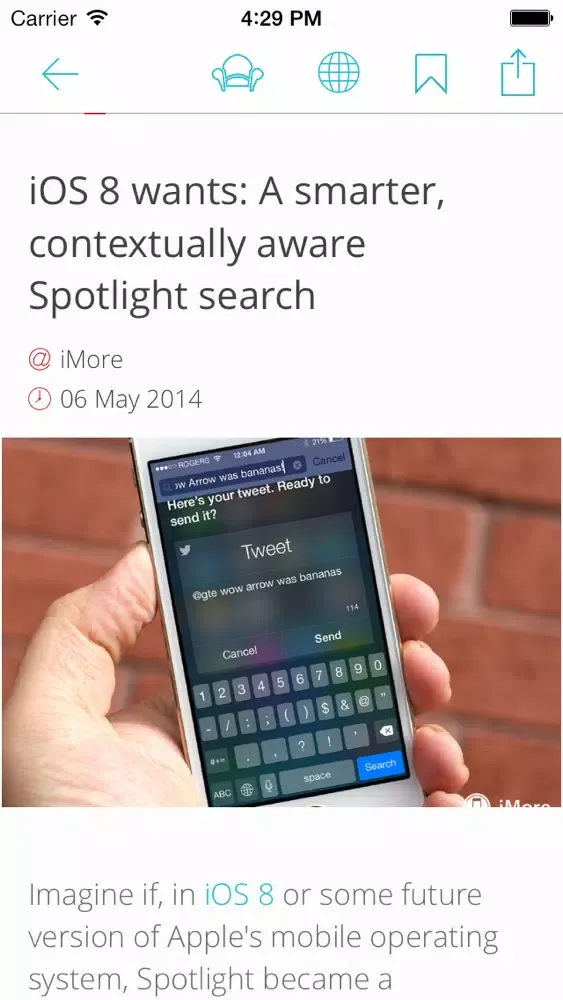 iNews - Bringing you the latest and the most relevant technology news Ekran Görüntüleri