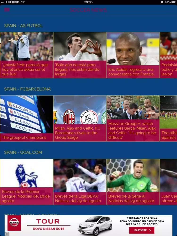 SoccerStar - "Lionel Messi Edition" iPad  Screenshots