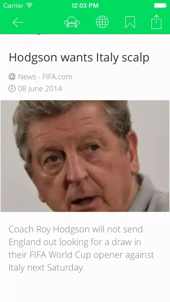 UK Sports edition "Cup 2014" - All that matter in the Sports World スクリーンショット