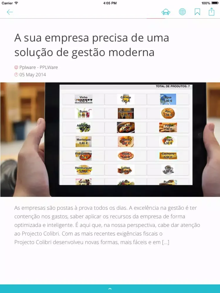 Mundo da Tecnologia - Tudo o que de importante se passa no mundo da tecnologia iPad  स्क्रीनशॉट