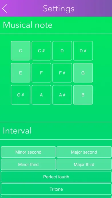 Intervals Pro: ear training應用截圖