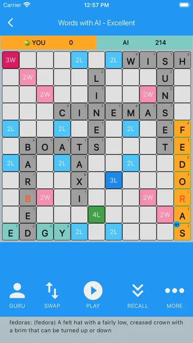 Capturas de pantalla de WordCraft -Solo Word Games Pro