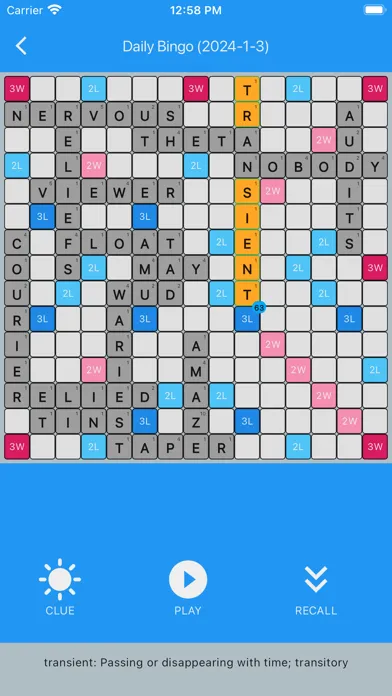 Capturas de pantalla de WordCraft -Solo Word Games Pro