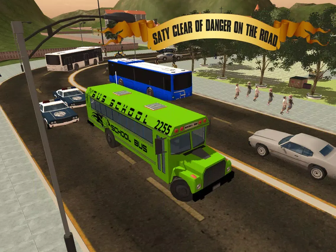 Zrzuty ekranu City School Bus Driver 2017 iPad 
