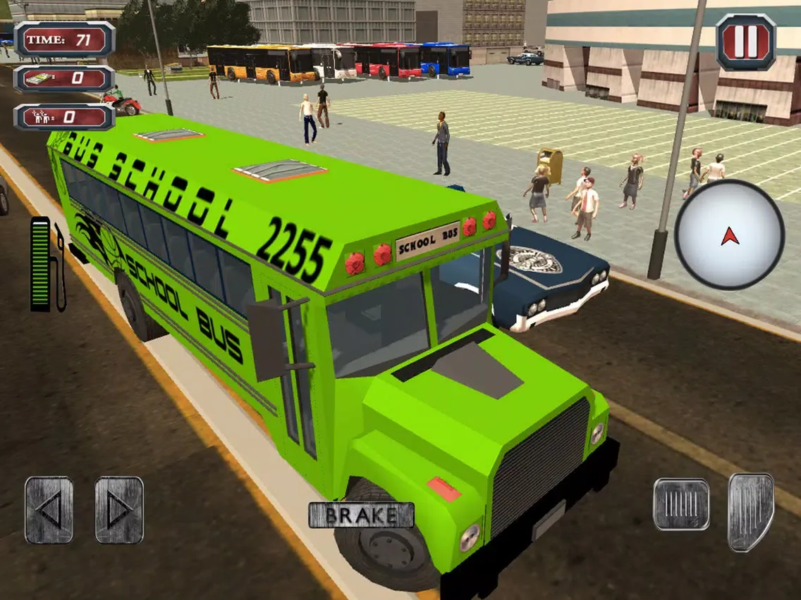 Zrzuty ekranu City School Bus Driver 2017 iPad 