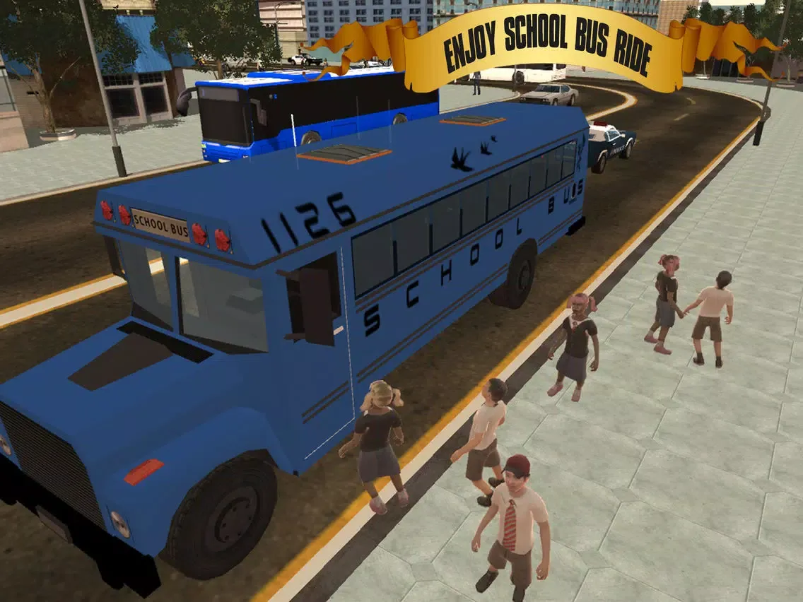 Zrzuty ekranu City School Bus Driver 2017 iPad 