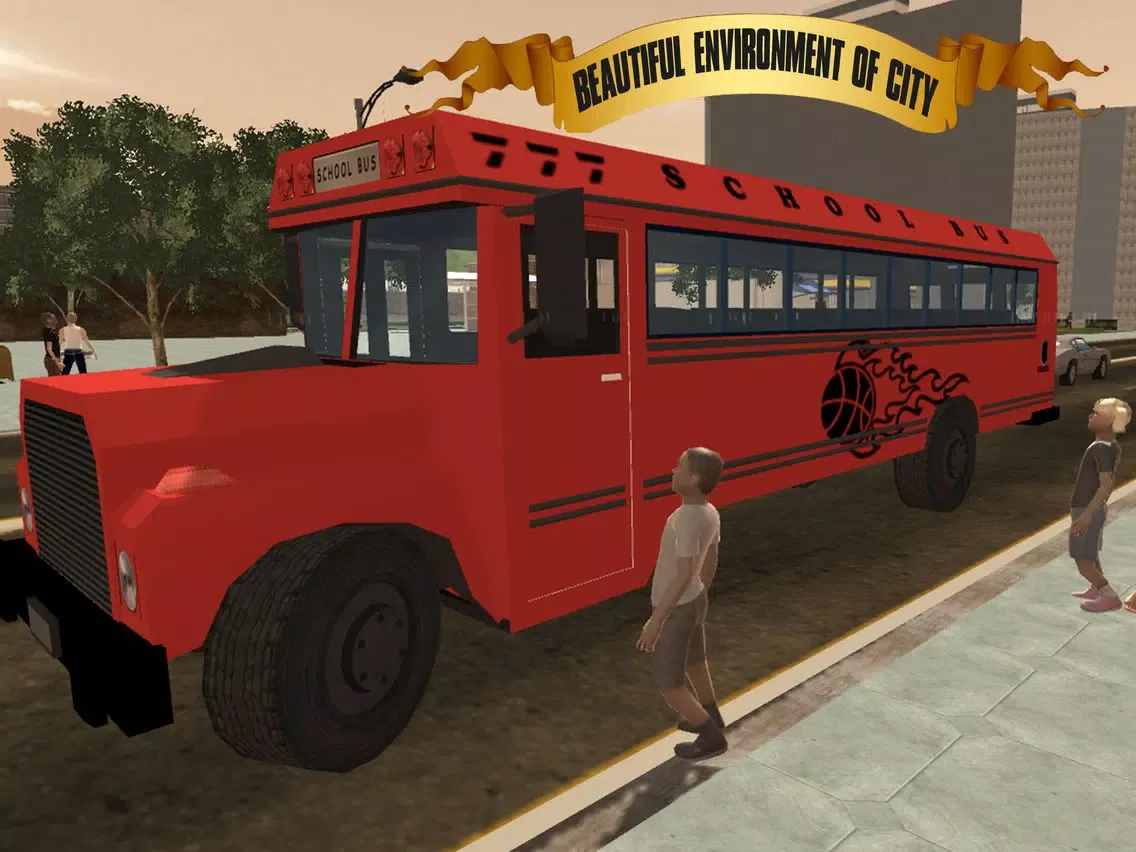Zrzuty ekranu City School Bus Driver 2017 iPad 