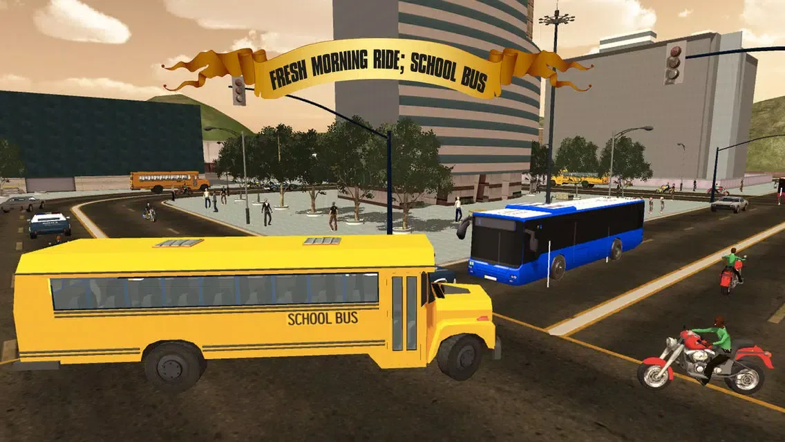 Zrzuty ekranu City School Bus Driver 2017