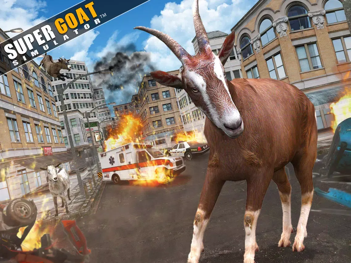 Super Goat Simulator ™ iPad  Screenshots
