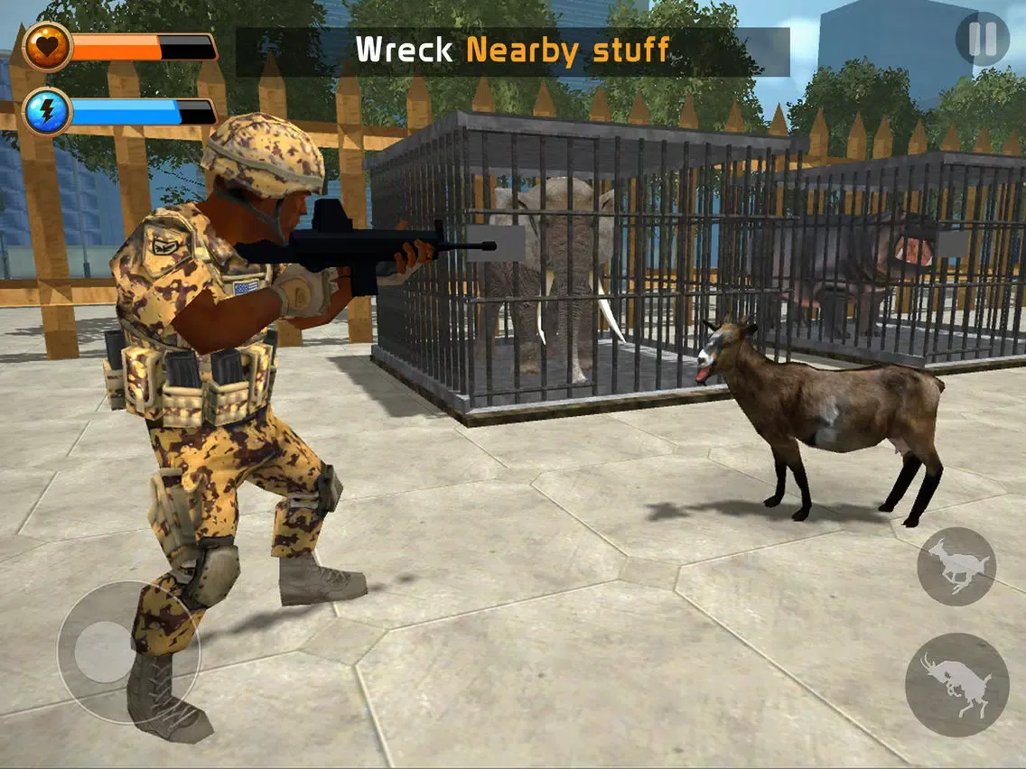 Super Goat Simulator ™ iPad  Screenshots