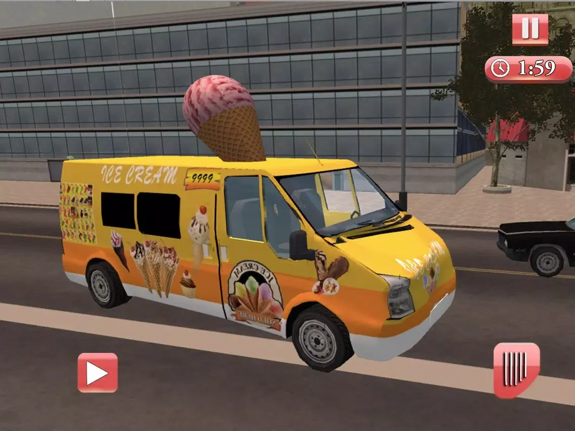 Capturas de pantalla de Grand Ice Cream Van Simulator iPad 