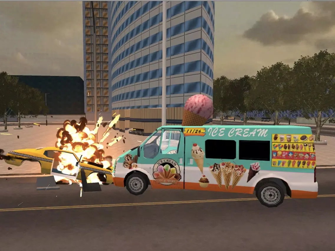 Capturas de pantalla de Grand Ice Cream Van Simulator iPad 