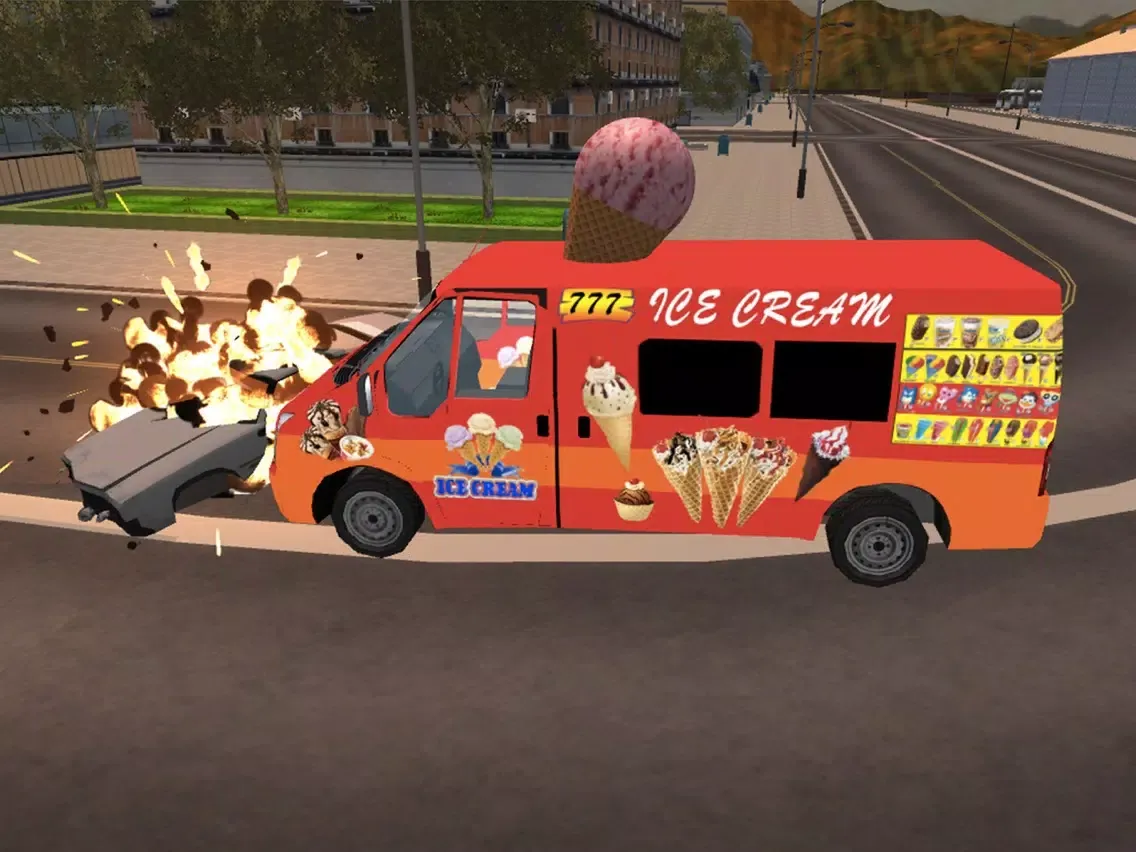 Capturas de pantalla de Grand Ice Cream Van Simulator iPad 