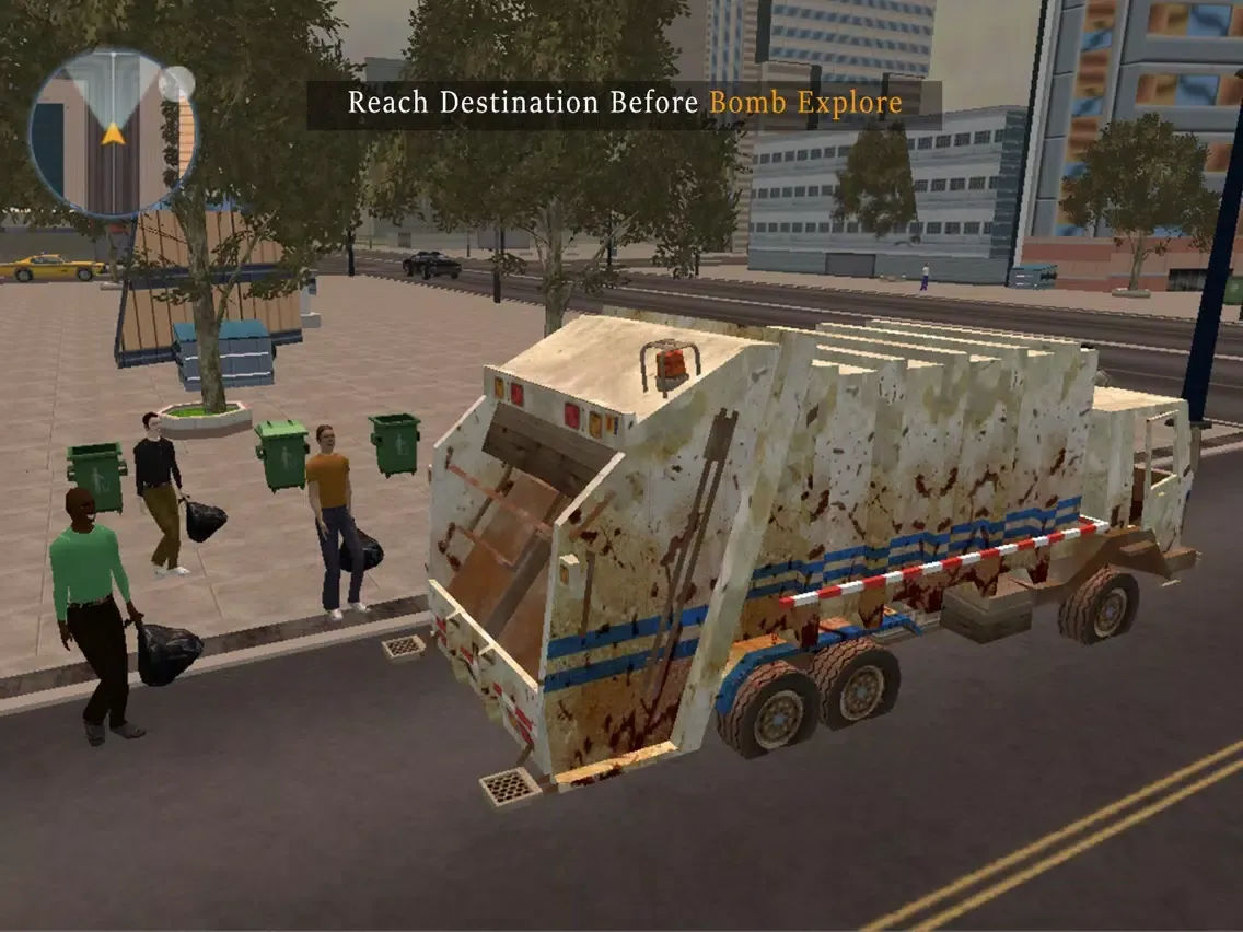 ภาพหน้าจอของ Grand Garbage Truck Simulator 2017 iPad 