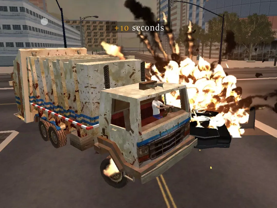 ภาพหน้าจอของ Grand Garbage Truck Simulator 2017 iPad 