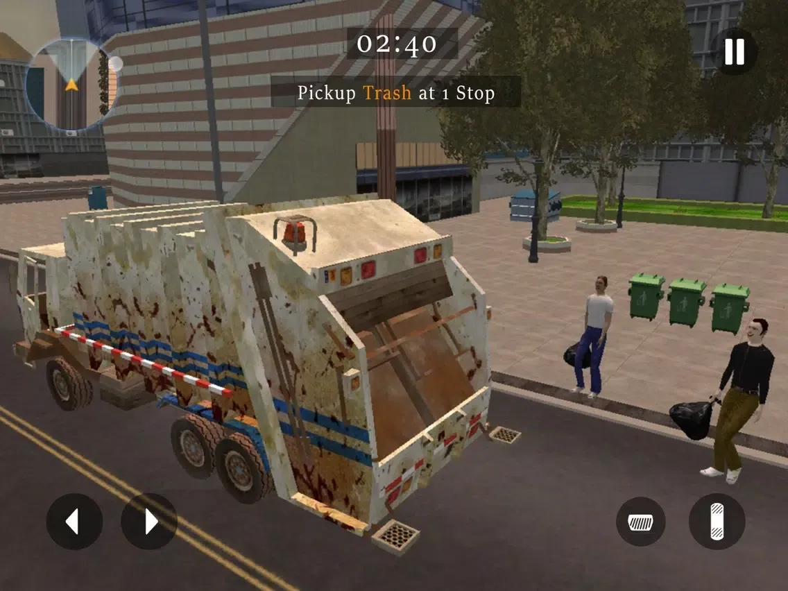 ภาพหน้าจอของ Grand Garbage Truck Simulator 2017 iPad 