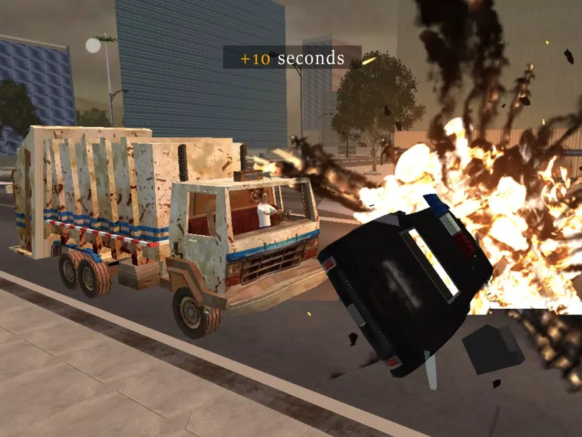 ภาพหน้าจอของ Grand Garbage Truck Simulator 2017 iPad 