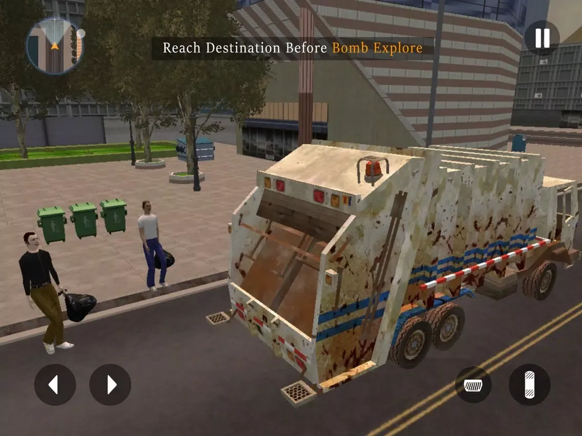 ภาพหน้าจอของ Grand Garbage Truck Simulator 2017 iPad 