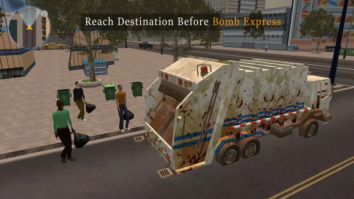 ภาพหน้าจอของ Grand Garbage Truck Simulator 2017
