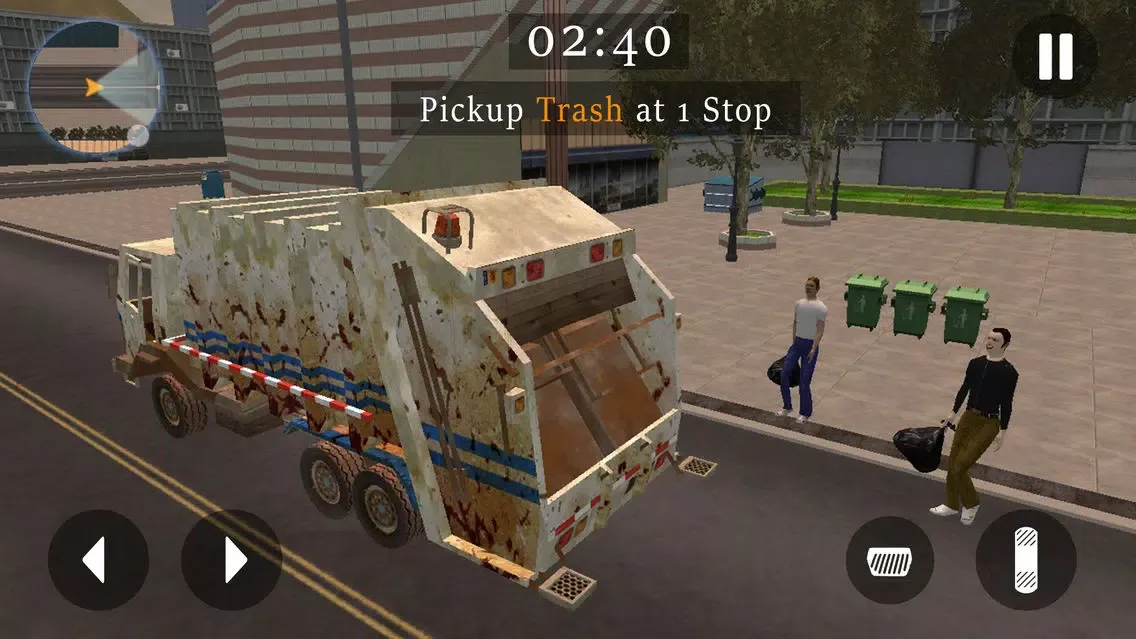 ภาพหน้าจอของ Grand Garbage Truck Simulator 2017