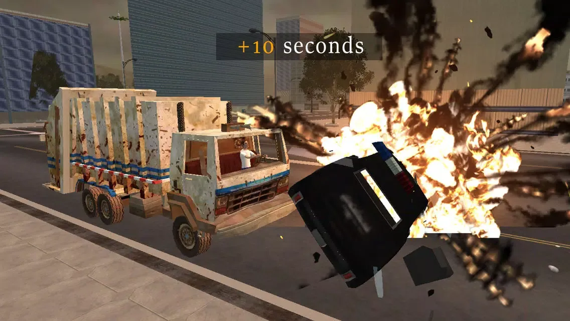 ภาพหน้าจอของ Grand Garbage Truck Simulator 2017