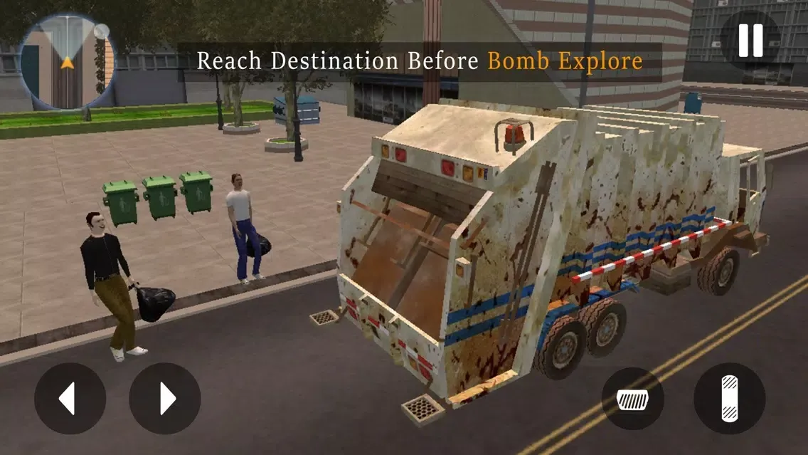 ภาพหน้าจอของ Grand Garbage Truck Simulator 2017