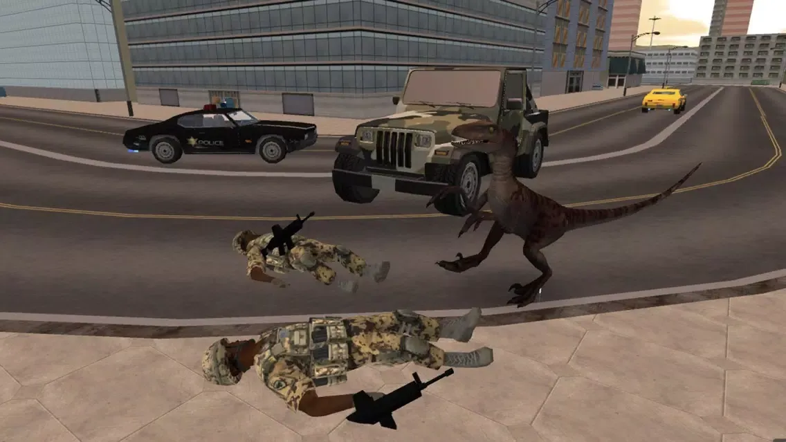 Captures d'écran de Jurassic Dinosaur Attack 2017