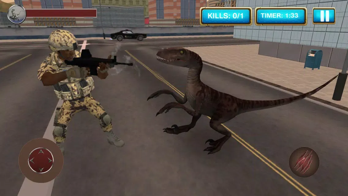 Captures d'écran de Jurassic Dinosaur Attack 2017