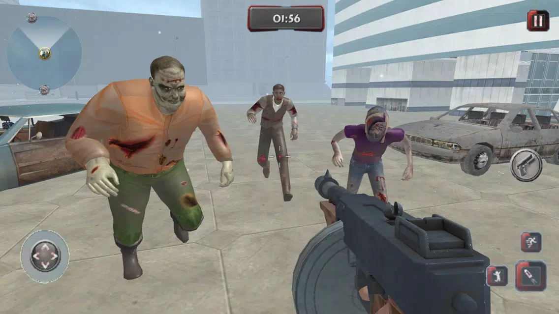 Capturas de tela do Zombie Hunter : Dead Rising