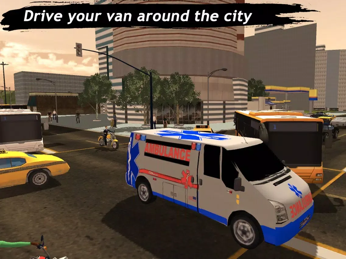 Ambulance Simulator : Rescue Mission 3D iPad  سکرین شاٹس