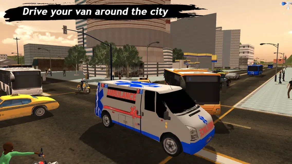 Ambulance Simulator : Rescue Mission 3D سکرین شاٹس