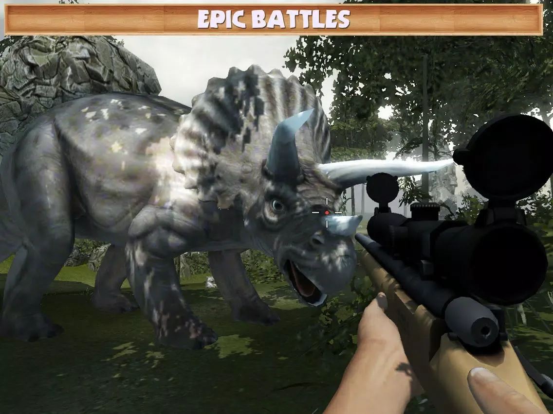 Zrzuty ekranu Dinosaur Hunter Reloaded iPad 