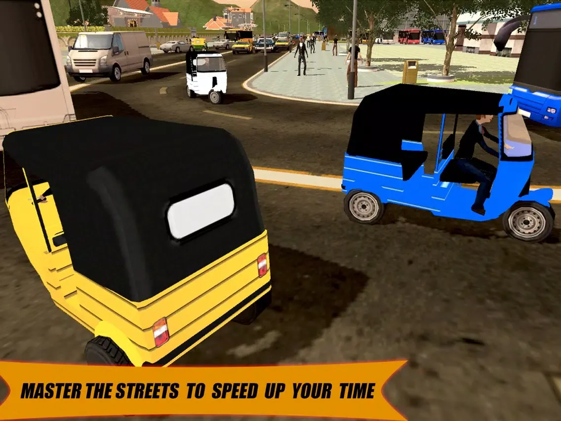 Скриншоты Tuk Tuk Simulator 3D iPad 