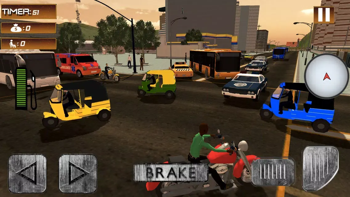 Скриншоты Tuk Tuk Simulator 3D