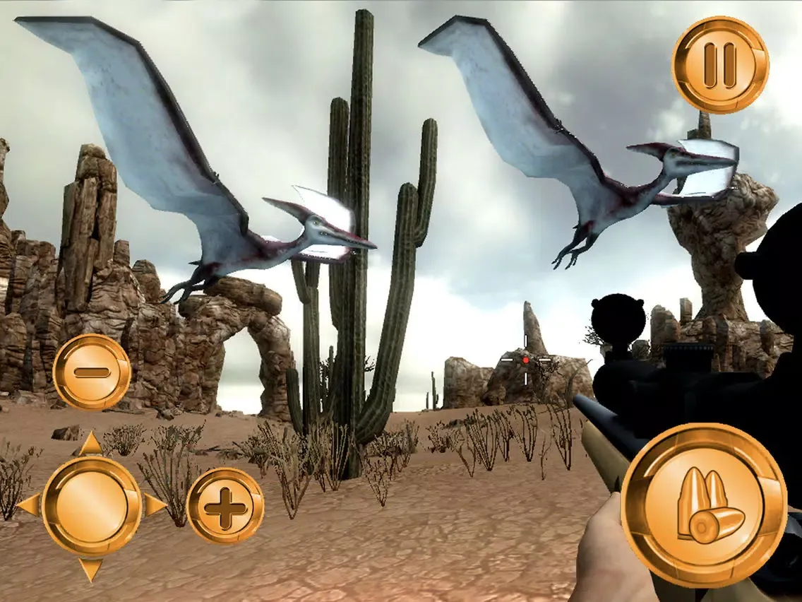 Ultimate Dinosaur Hunter iPad 应用截图