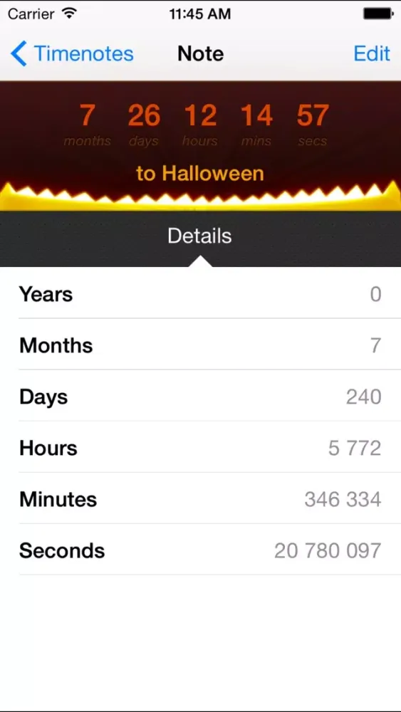 Screenshot di Timenotes Lite