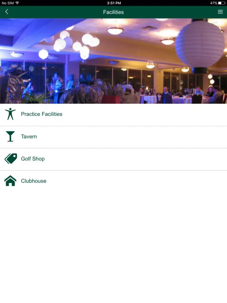 Memphis National GC iPad  Screenshots