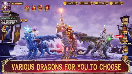 ภาพหน้าจอของ Pocket Knights2: Dragon Impact