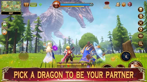 ภาพหน้าจอของ Pocket Knights2: Dragon Impact