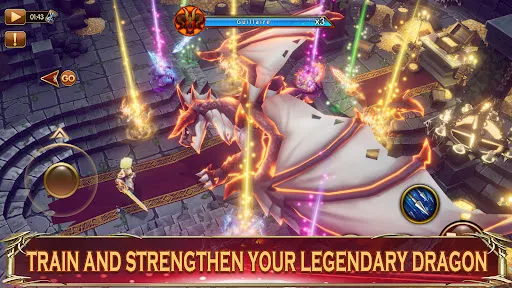 ภาพหน้าจอของ Pocket Knights2: Dragon Impact