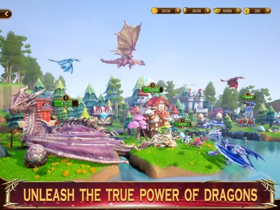 Ảnh chụp màn hình của Pocket Knights2: Dragon War iPad 