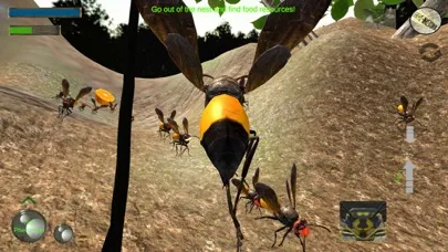 Tangkapan layar Wasp Nest Simulation Full