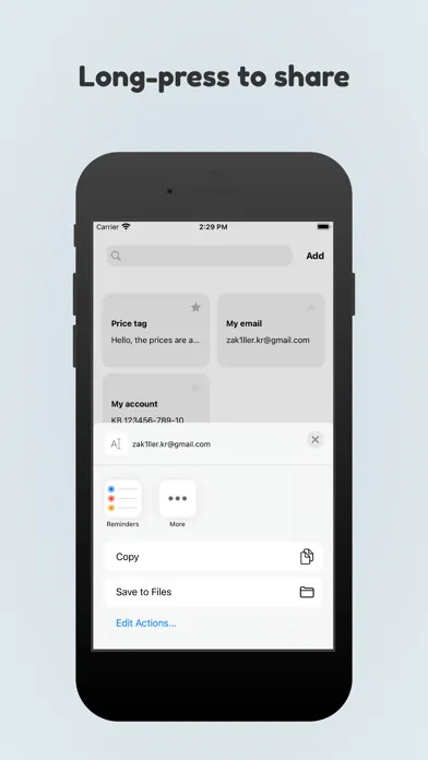 Oneboard - Clipboard Screenshots