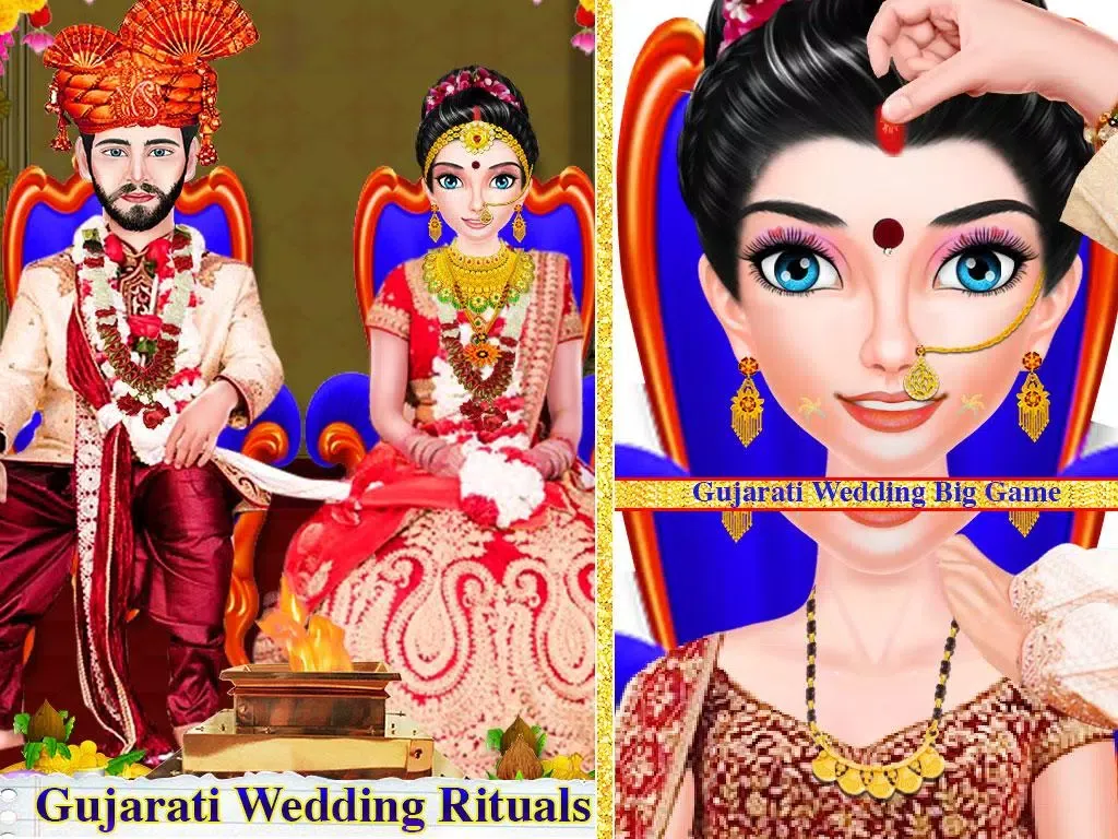 Gujarati Indian Wedding Girls স্ক্রিনশট