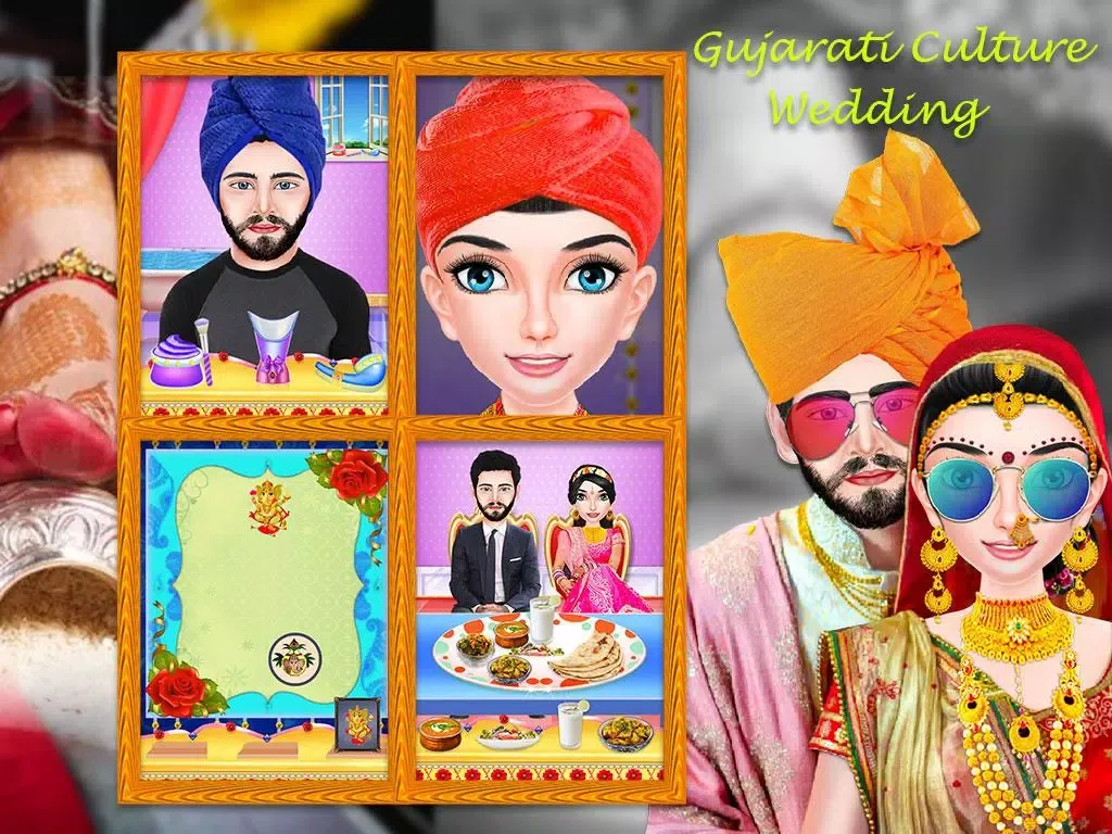 Gujarati Indian Wedding Girls স্ক্রিনশট