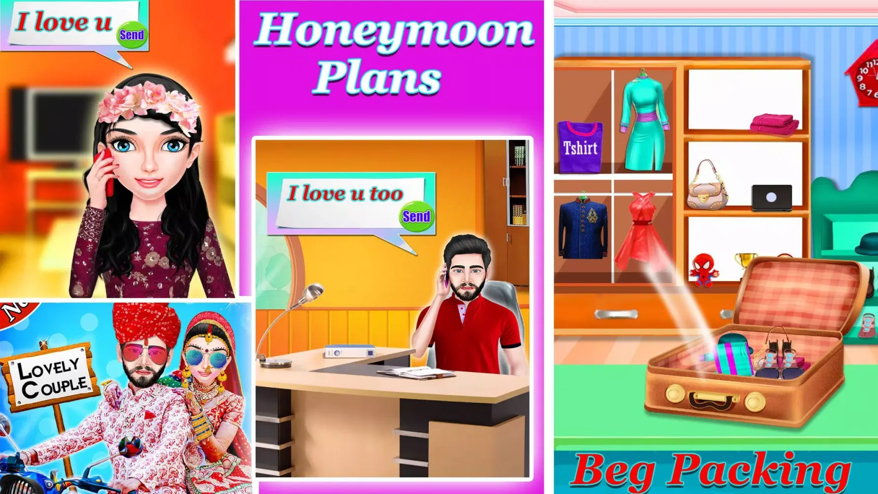 Скриншоты Indian Wedding Honeymoon Game