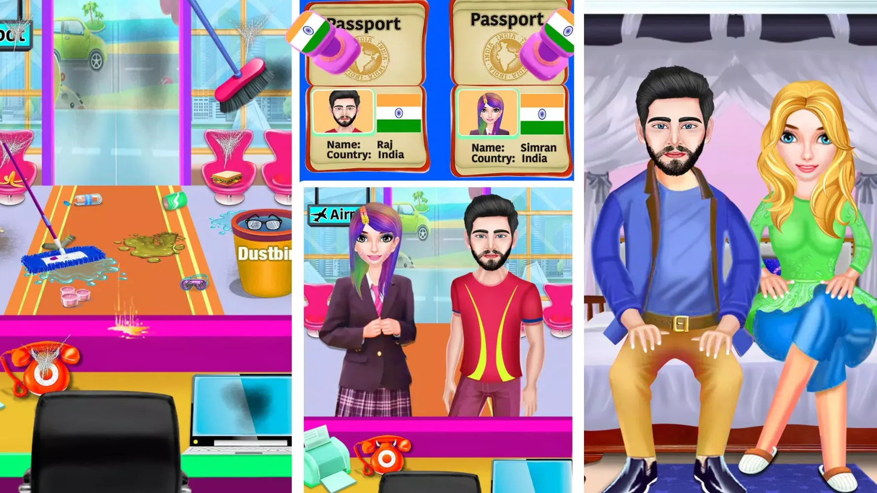 Скриншоты Indian Wedding Honeymoon Game