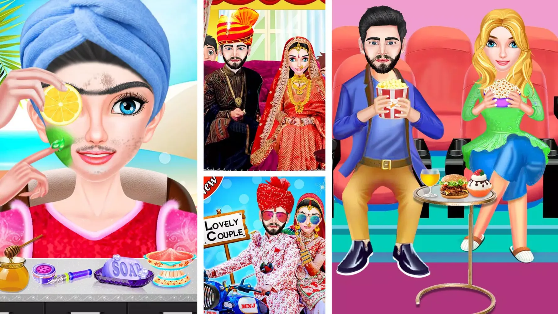 Скриншоты Indian Wedding Honeymoon Game