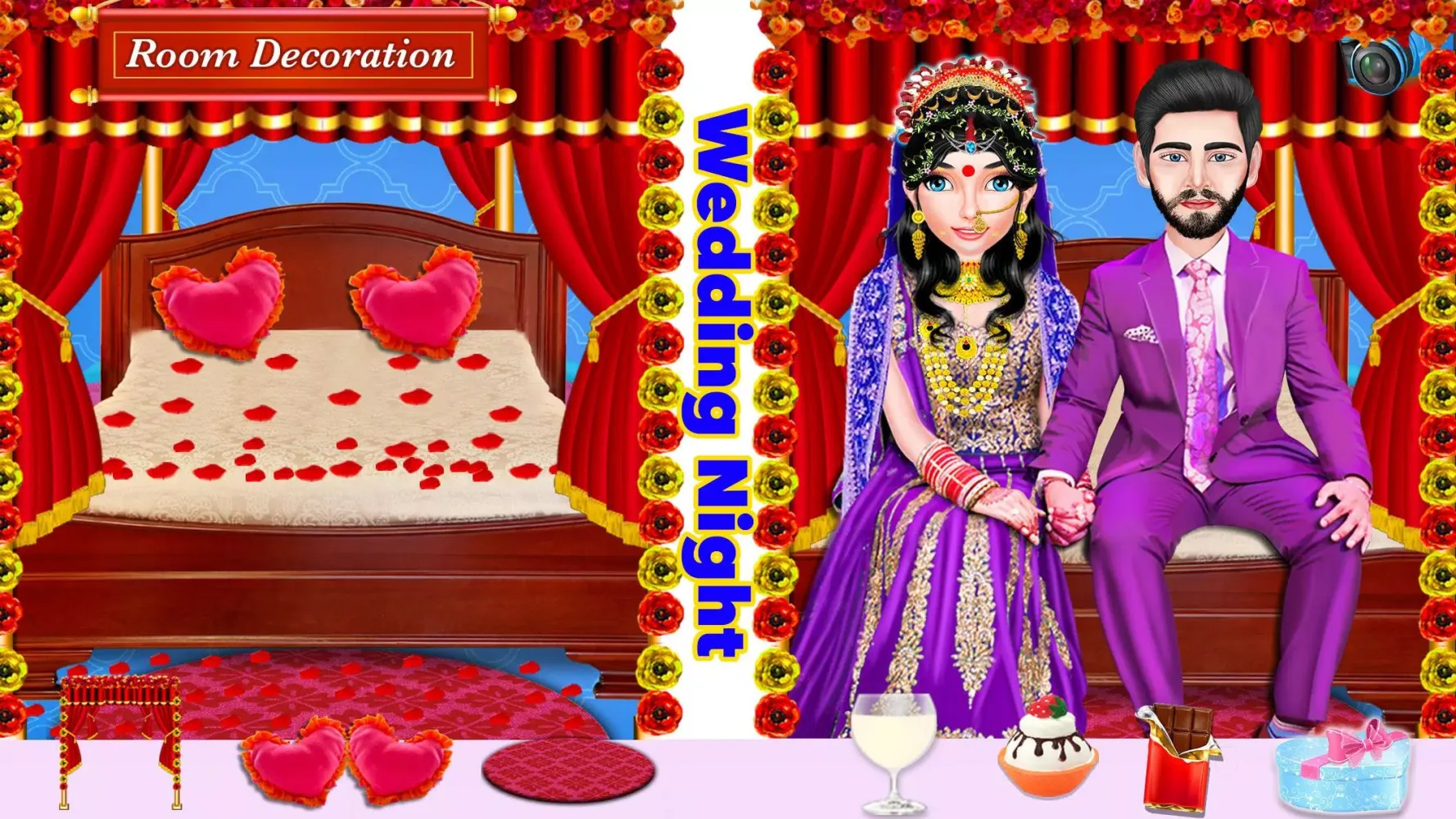Скриншоты Indian Wedding Honeymoon Game