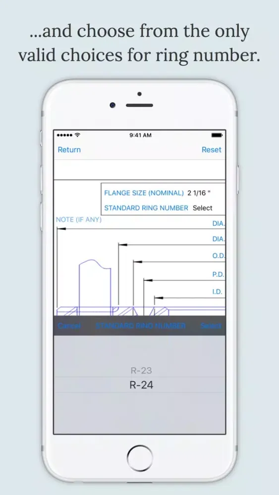 Captures d'écran de Flange Data